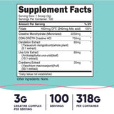 Nutricost Creatine Monohydrate Powder scoop included