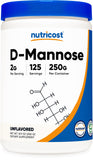 Nutricost D-Mannose Powder 250g front view