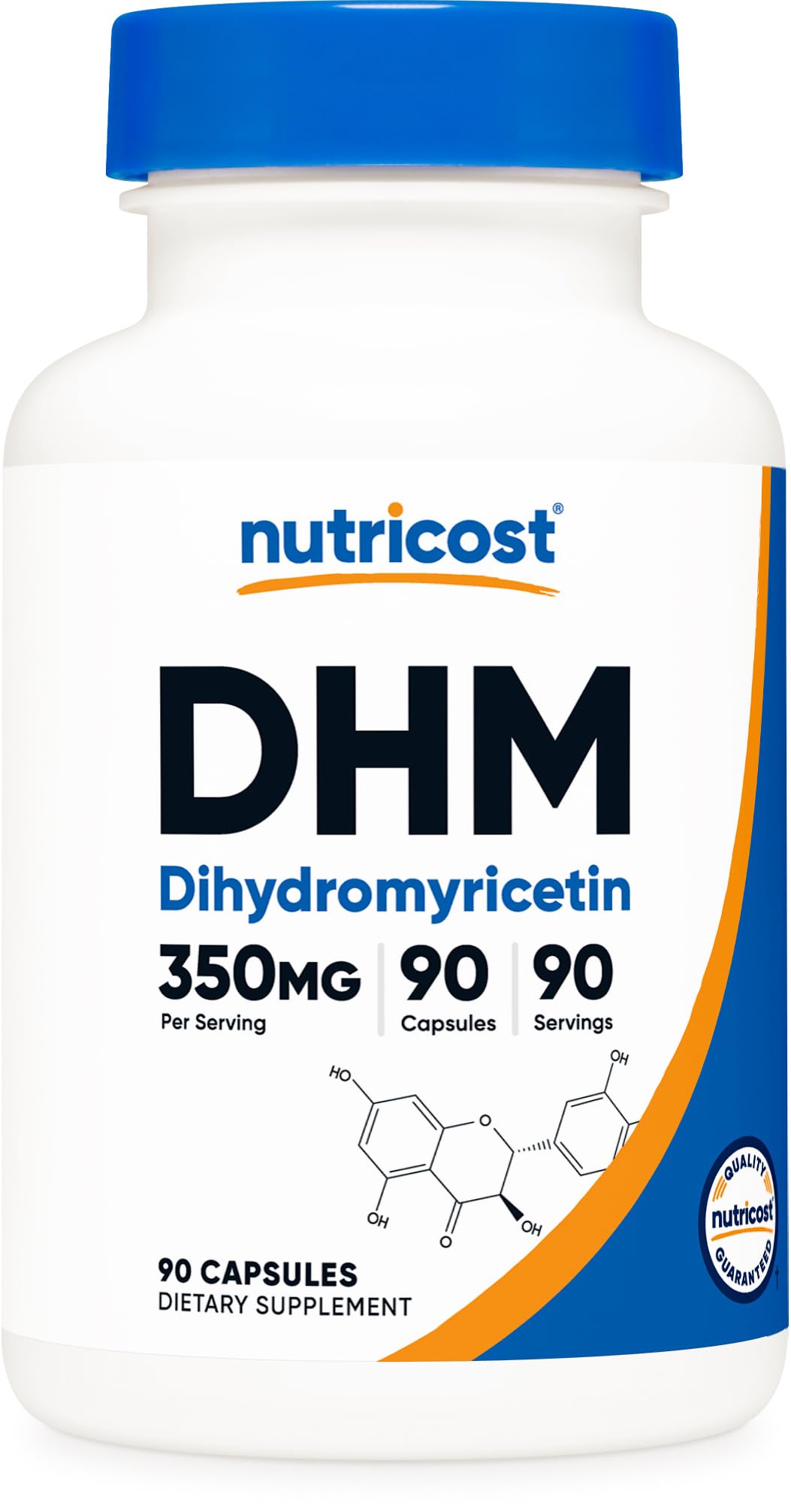 Nutricost Dihydromyricetin 90 capsules bottle front view