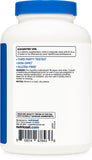 Nutricost EAA Capsules 1200mg nutritional information label
