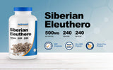 Nutricost Eleuthero bottle with 240 capsules