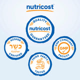 Nutricost Empty Capsules Size 00 back view with product details