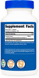 Nutricost Feverfew Supplement 380mg bottle with capsules on a table