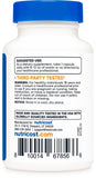 Nutricost Fisetin Capsules 100mg opened bottle showing capsules