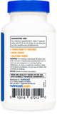 Nutricost Flush-Free Niacin capsules on a wooden surface