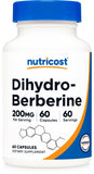 Nutricost GlucoVantage Dihydroberberine Capsules front view