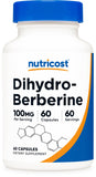 Nutricost GlucoVantage Dihydroberberine Capsules front view