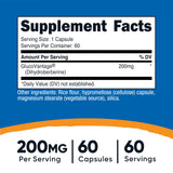 Nutricost GlucoVantage Dihydroberberine Capsules side view