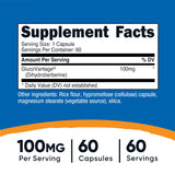 Nutricost GlucoVantage Dihydroberberine Capsules side view