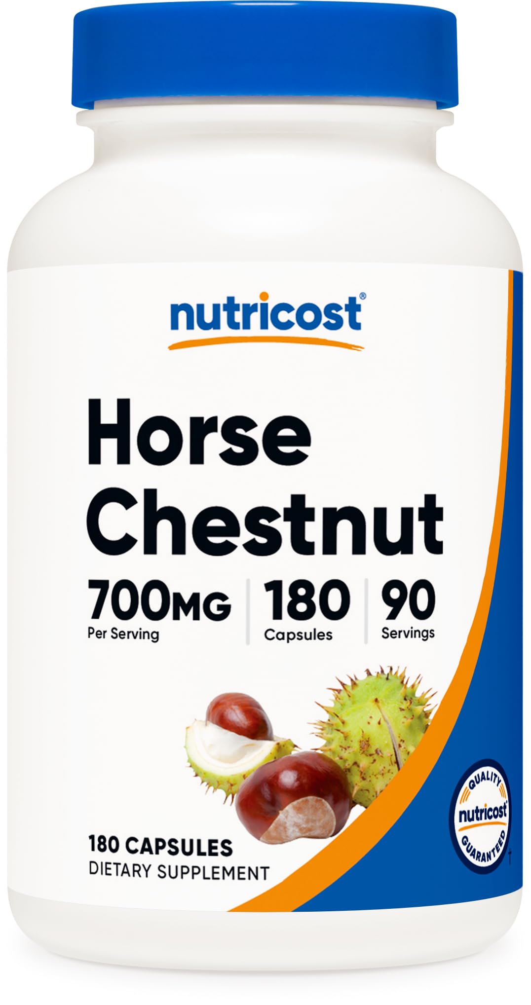 Nutricost Horse Chestnut Extract Capsules 700mg front view