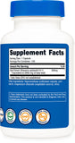 Nutricost Kale Extract Capsules 200mg on a wooden table