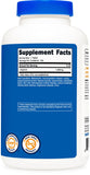 Nutricost L-Arginine 1000mg Tablets with a measuring spoon