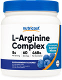 Nutricost L-Arginine Complex Powder 590g front view
