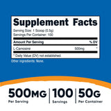 Nutricost L-Carnosine Powder scoop included