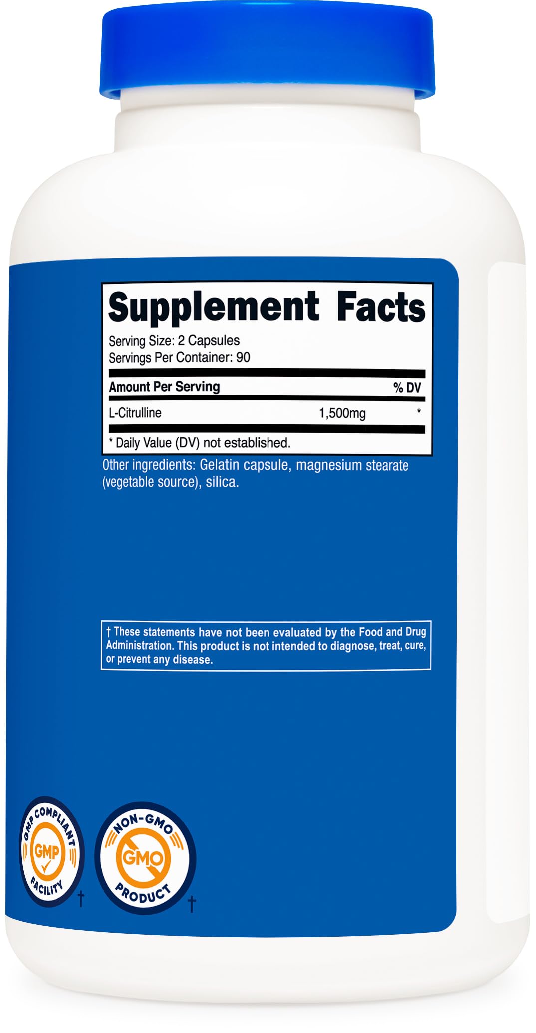 Nutricost L-Citrulline 750mg Capsules lifestyle scene with fitness gear