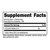 Nutricost L-Citrulline Malate 2:1 600g Blue Raspberry serving suggestion