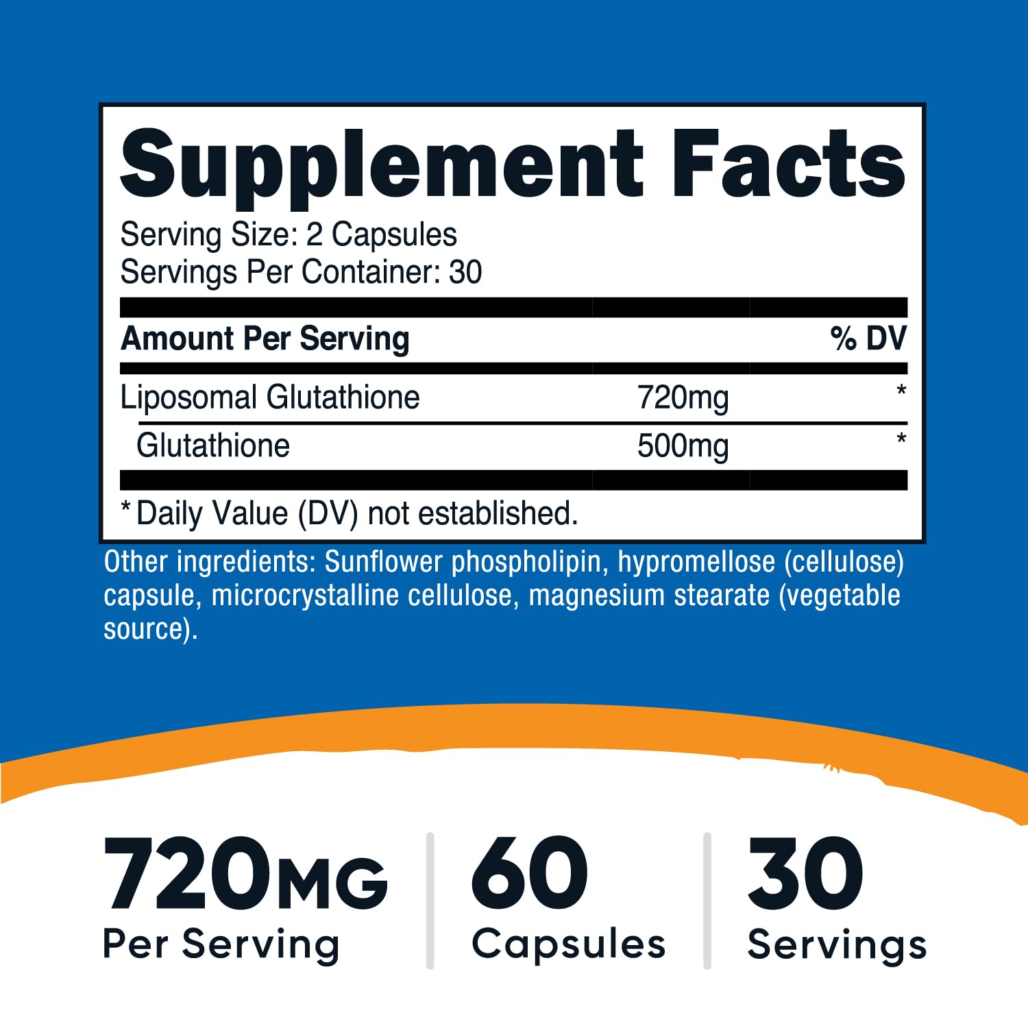 Nutricost L-Glutamine bottle with label