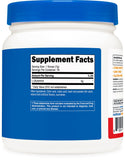 Nutricost L-Glutamine Powder 500g mixed in a glass