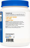 Nutricost L-Lysine Powder side view of container