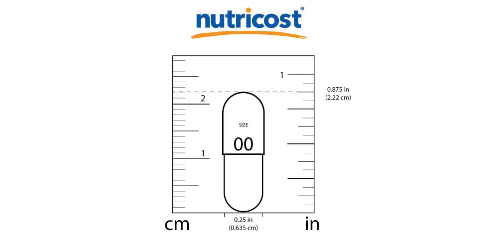 Nutricost L-Lysine Supplement bottle with blue lid