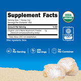 Nutricost Lion's Mane Mushroom Powder bottle with scoop