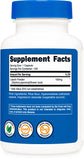 Nutricost Luteolin 100mg Capsules on a wooden table