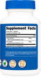 Nutricost Luteolin with Rutin Complex 50mg capsule on a table
