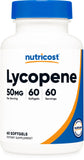 Nutricost Lycopene 50mg Softgels bottle front view