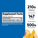 Nutricost Magnesium Citrate Powder 500g scoop included
