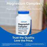 Nutricost Magnesium Complex 500mg ingredients list