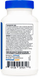 Nutricost Magnesium L-Threonate capsules on a wooden table