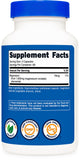 Nutricost Magnesium Orotate 1,000mg bottle back view