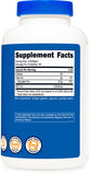 Nutricost MCT Oil Softgels lifestyle scene with a glass of water