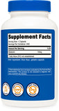 Nutricost Melatonin 10mg 240 Capsules packaging details