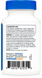 Nutricost Melatonin 5mg 240 Tablets label details