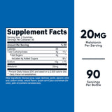 Nutricost Melatonin Gummies packaging with 431g content