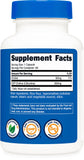 Nutricost Multivitamin Capsules 300mg CDP Choline back view of bottle