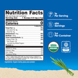 Nutricost Organic Barley Grass Juice Powder packaging side view