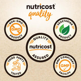 Nutricost Organic Barley Grass Juice Powder scoop with powder