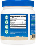 Nutricost Organic Inulin Powder 454g packaging on a kitchen counter