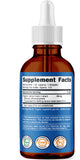 Nutricost Organic Lemon Balm Liquid Extract in a dark container