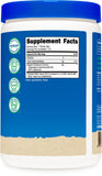 Nutricost Organic Shatavari Powder bottle with dimensions