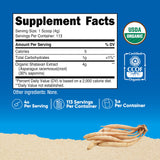 Nutricost Organic Shatavari Powder packaging side view