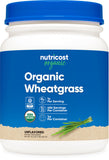 Nutricost Organic Wheatgrass Powder front view packaging