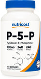 Nutricost P5P Vitamin B6 Supplement 100mg front view