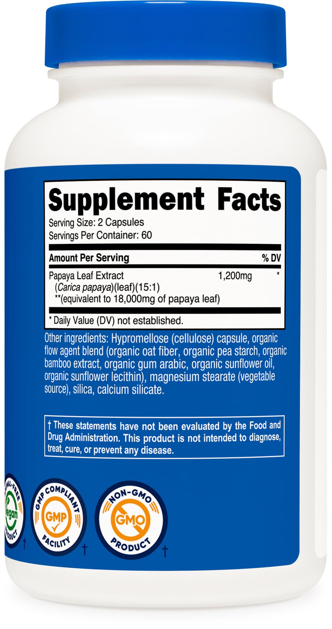 Nutricost Papaya Leaf Extract lifestyle image