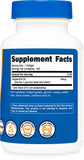 Nutricost Peppermint Oil Softgels bottle with softgels on a table