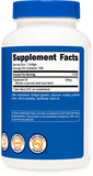 Nutricost Peppermint Oil Softgels packaging and ingredients list