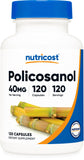 Nutricost Policosanol Capsules 120 Count bottle front view