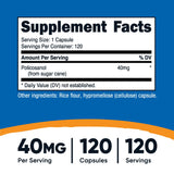 Nutricost Policosanol Capsules showing capsule details